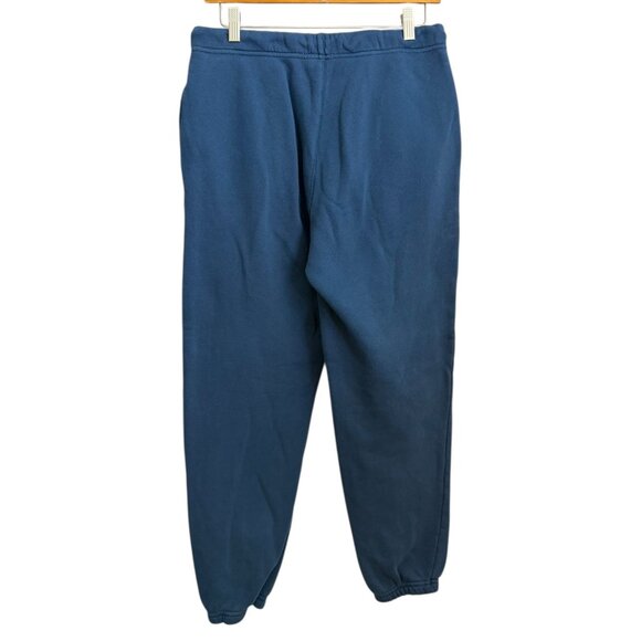 Elwood Mens Organic Cotton Core Sweatpants Vintage Midnight Blue M Drawstring - Picture 2 of 5